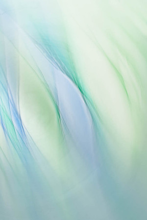 Shades of green, aqua, blue in non-descript form